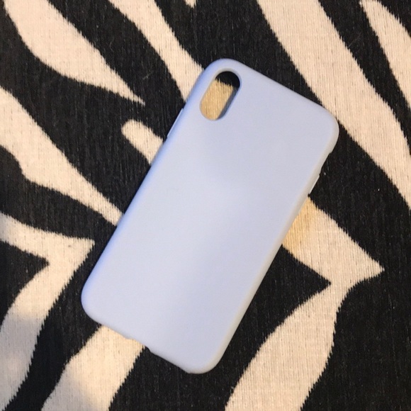 iPhone XR light blue phone case - durable  silky soft easy grip - Picture 1 of 2